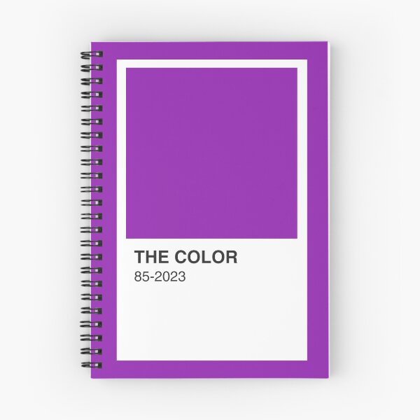 Item preview, The Color Movie Book Purple Colour Swatch - Purple Border designed and sold by The Colourful Game.