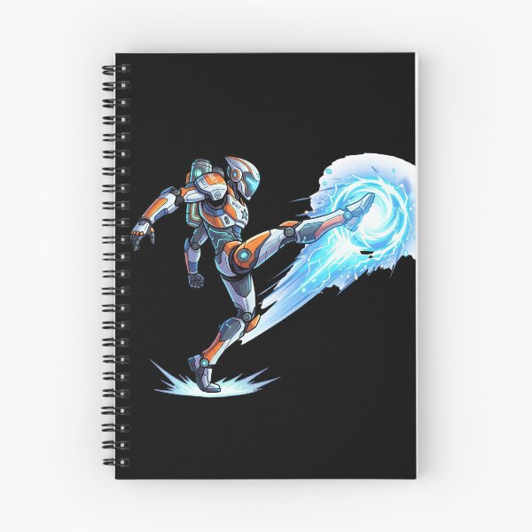 Item preview, Robot Footballer — Futuristic Football Cartoon Science Fiction designed and sold by David Mateo ArtWorks.