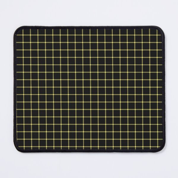 Item preview, Black And Yellow Mini Gingham Pattern designed and sold by pattern-archive.
