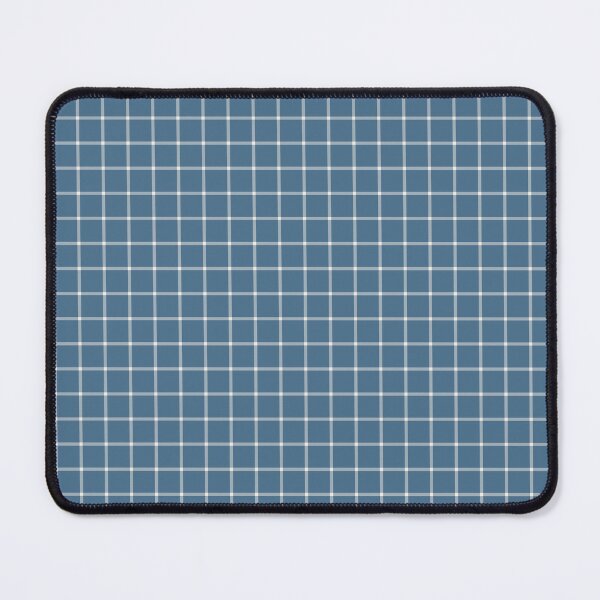 Item preview, Blue And Cream Mini Gingham Pattern designed and sold by pattern-archive.
