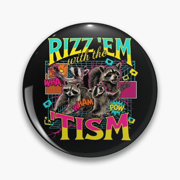 Item preview, Autism Funny Rizz Em with The Tism Meme designed and sold by Kitkin.