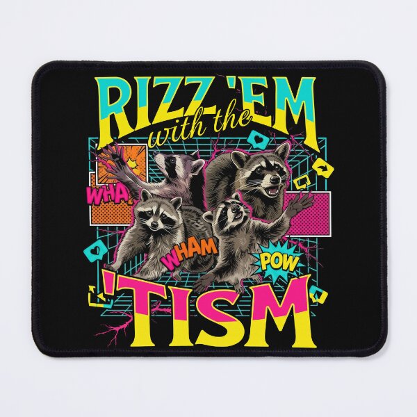 Item preview, Autism Funny Rizz Em with The Tism Meme designed and sold by Kitkin.