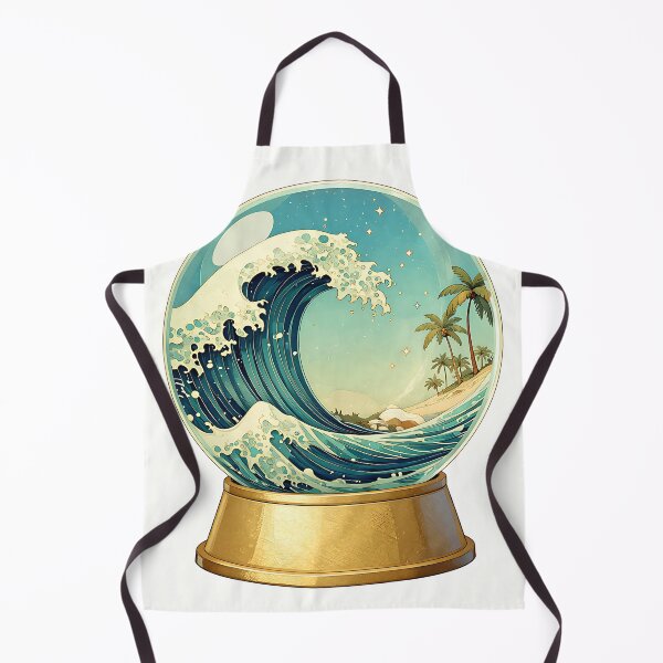 Item preview, Ocean Wave Snow Globe Beach | Magical Coastal Wanderlust Design designed and sold by Lyrical Soul.