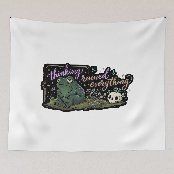 Item preview, Thinking Ruined Everything designed and sold by Elviqus Shop.