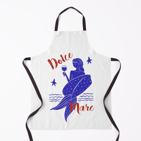 Item preview, Dolce Mare Mermaid, Euro Summer Coastal Mediterranean Beach designed and sold by art-injoy.