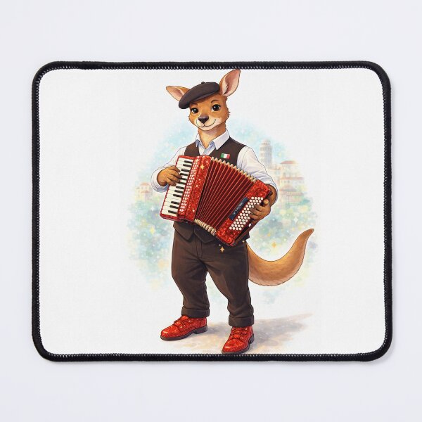 Item preview, Kangaroo on the accordion designed and sold by Silviasax .
