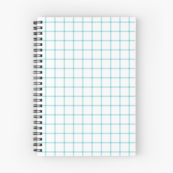 Item preview, White And Aqua Mini Gingham Pattern designed and sold by pattern-archive.