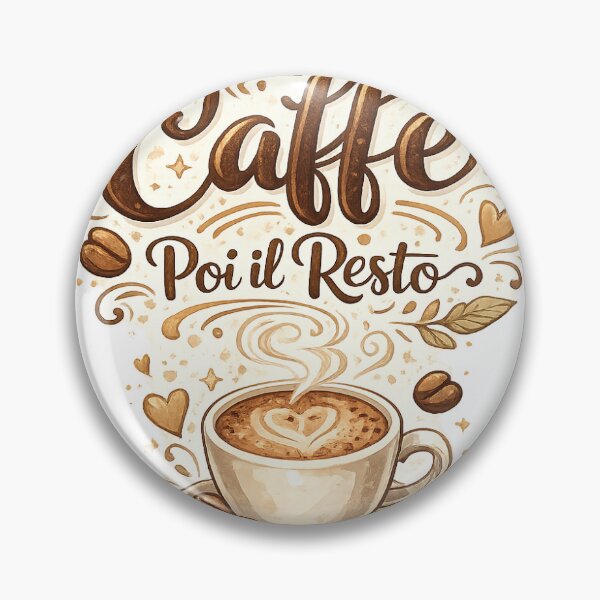 Item preview, Prima il Caffè, Poi il Resto – Coffee Lover Typography Design designed and sold by Bottegadigitale.