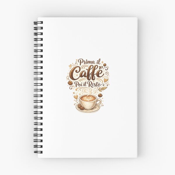 Item preview, Prima il Caffè, Poi il Resto – Coffee Lover Typography Design designed and sold by Bottegadigitale.
