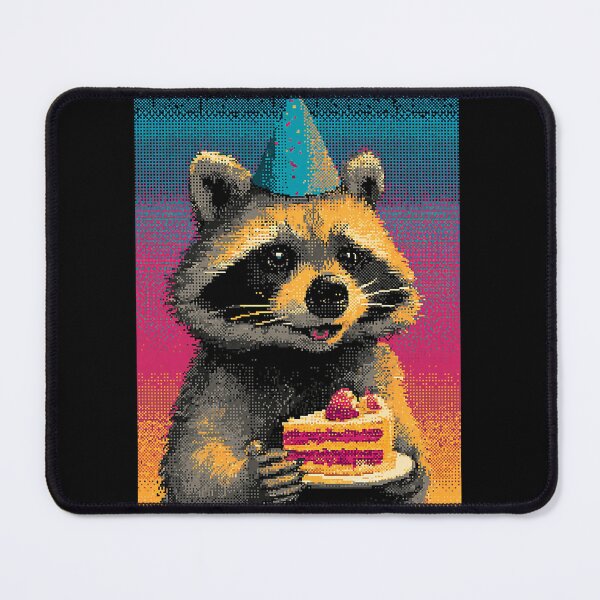 Item preview, Raccoon Animal Gamer Birthday Party Design designed and sold by Littermin.