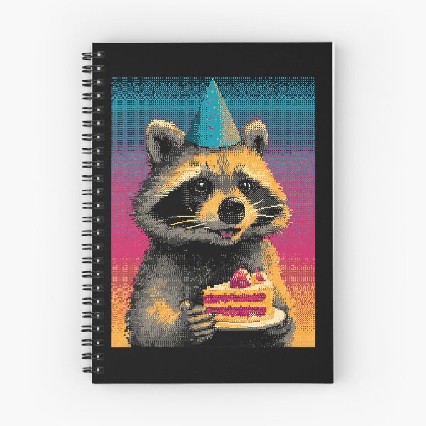 Item preview, Raccoon Animal Gamer Birthday Party Design designed and sold by Littermin.