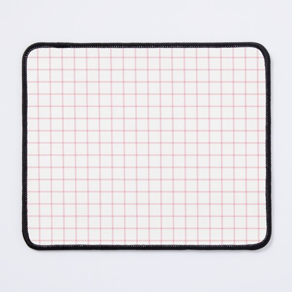 Item preview, White And Blush Mini Gingham Pattern designed and sold by pattern-archive.