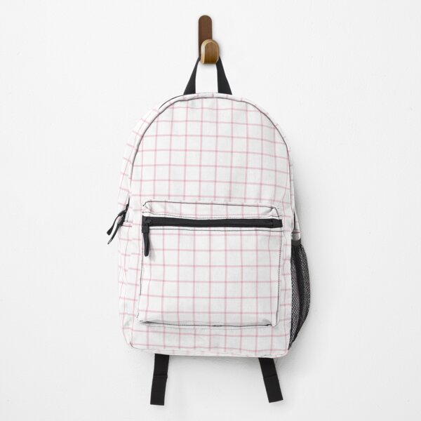 Item preview, White And Blush Mini Gingham Pattern designed and sold by pattern-archive.