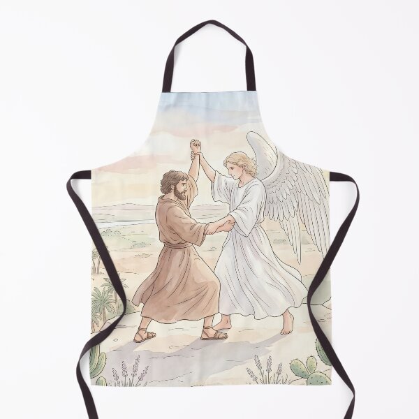 Item preview, Jacob Wrestling with the Angel Biblical Art designed and sold by RRRShop.
