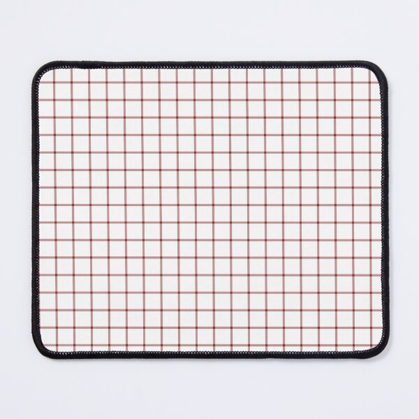 Item preview, White And Brick Red Mini Gingham Pattern designed and sold by pattern-archive.