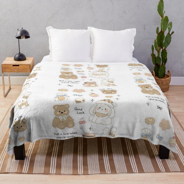 Item preview, Aesthetic Stickers Beige Teddy Bears Cute designed and sold by Aesthetic St1ckers.