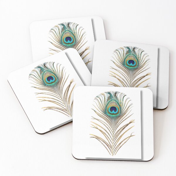 Item preview, Peacock Feather Eye Jewel Tones | Luxury Art Nouveau Elegant Design designed and sold by Lyrical Soul.