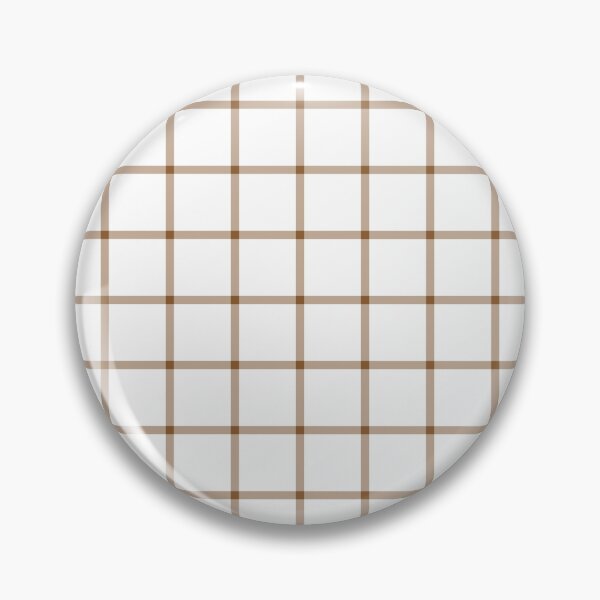 Item preview, White And Bronze Mini Gingham Pattern designed and sold by pattern-archive.