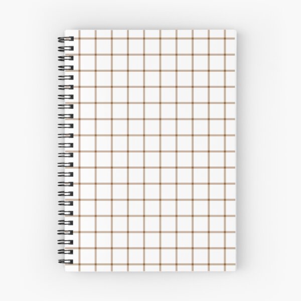 Item preview, White And Bronze Mini Gingham Pattern designed and sold by pattern-archive.