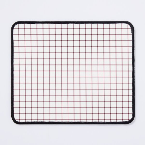 Item preview, White And Burgundy Mini Gingham Pattern designed and sold by pattern-archive.