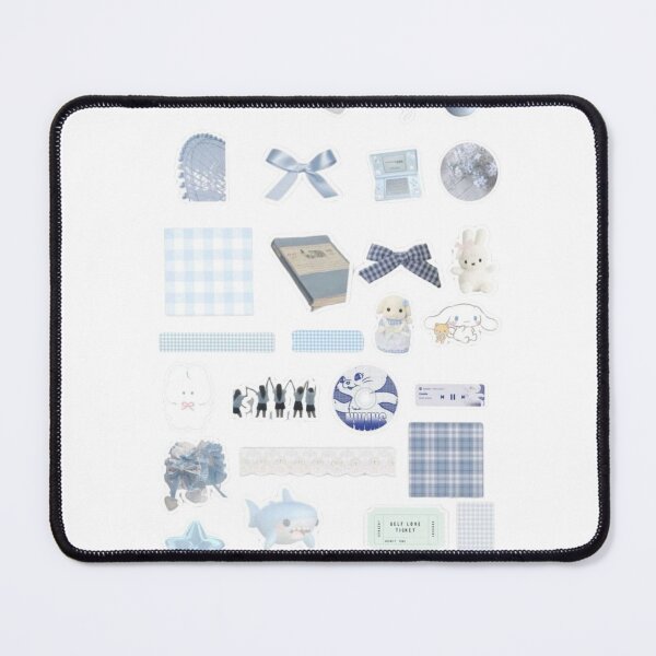 Item preview, Aesthetic Stickers NewJeans Blue Cute designed and sold by Aesthetic St1ckers.