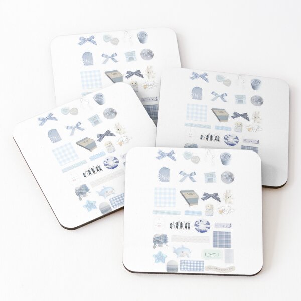 Item preview, Aesthetic Stickers NewJeans Blue Cute designed and sold by Aesthetic St1ckers.