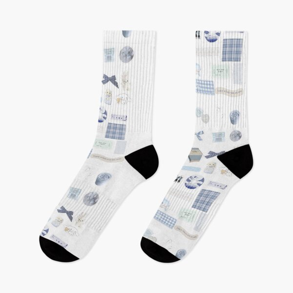 Item preview, Aesthetic Stickers NewJeans Blue Cute designed and sold by Aesthetic St1ckers.