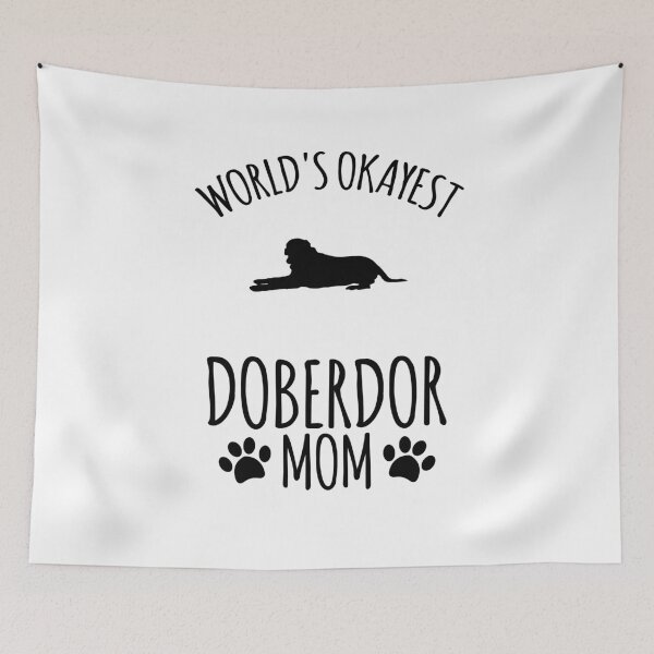 Item preview, Worlds Okayest Doberdor Mom - Dog Mom designed and sold by kindxinn.