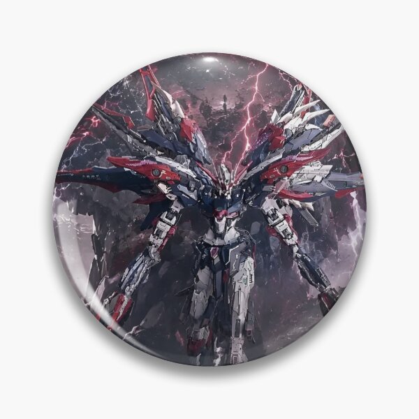 Item preview, Gundam Apocalypse Ascension – Epic Mecha Anime Sci-Fi Battle Art designed and sold by Dyan4.