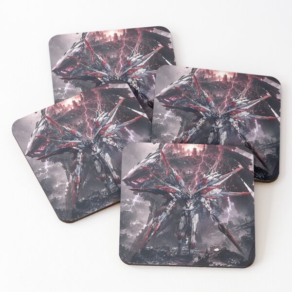 Item preview, Gundam Apocalypse Ascension – Epic Mecha Anime Sci-Fi Battle Art designed and sold by Dyan4.