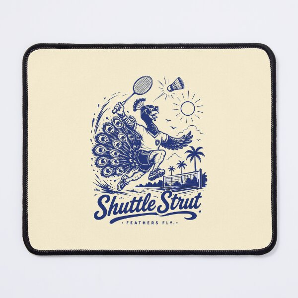 Item preview, Vintage Peacock Shuttle Strut Badminton designed and sold by 89shirts.