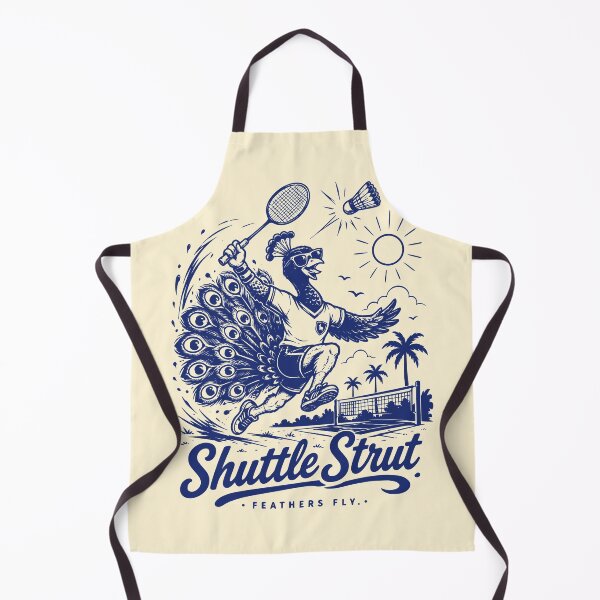 Item preview, Vintage Peacock Shuttle Strut Badminton designed and sold by 89shirts.
