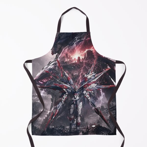 Item preview, Gundam Apocalypse Ascension – Epic Mecha Anime Sci-Fi Battle Art designed and sold by Dyan4.