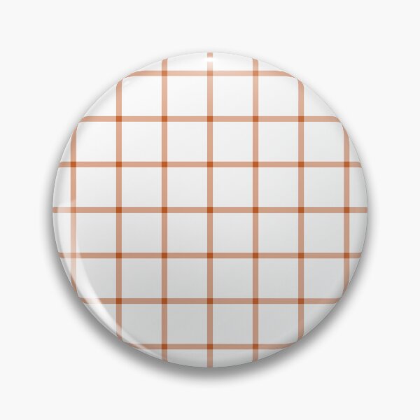 Item preview, White And Burnt Orange Mini Gingham Pattern designed and sold by pattern-archive.