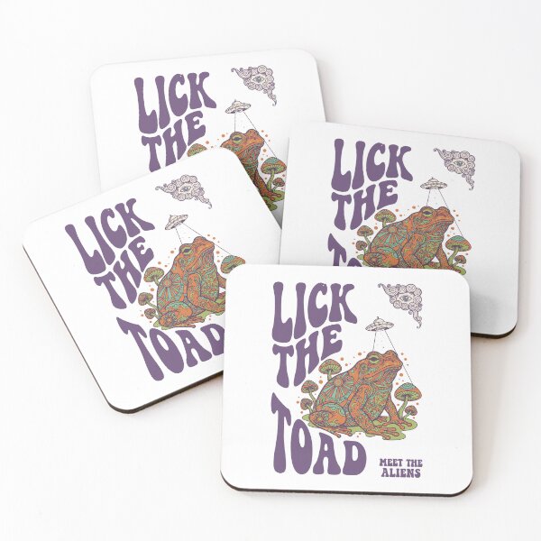Item preview, trippy music festival Lick The Toad Meet The designed and sold by LuminOrb.