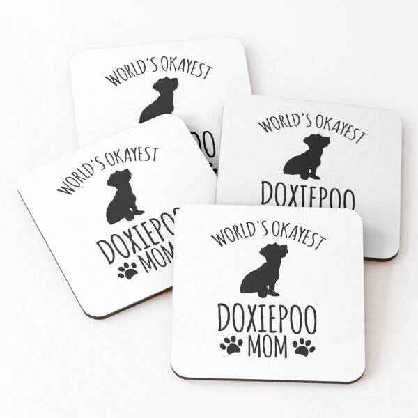 Item preview, Worlds Okayest Doxiepoo Mom - Dog Mom designed and sold by kindxinn.