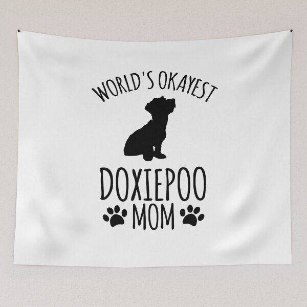 Item preview, Worlds Okayest Doxiepoo Mom - Dog Mom designed and sold by kindxinn.