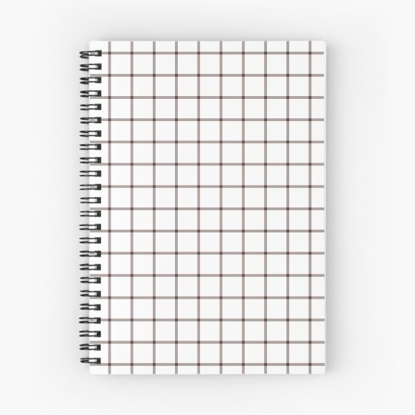 Item preview, White And Chocolate Mini Gingham Pattern designed and sold by pattern-archive.