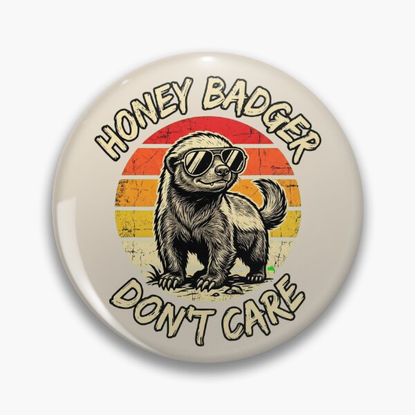 Item preview, Honey Badger Don't Care designed and sold by dudelinart.