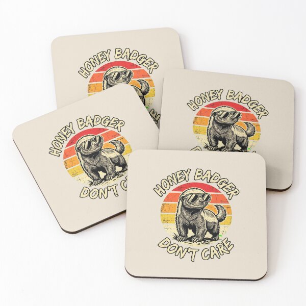 Item preview, Honey Badger Don't Care designed and sold by dudelinart.