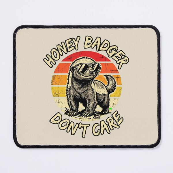 Item preview, Honey Badger Don't Care designed and sold by dudelinart.