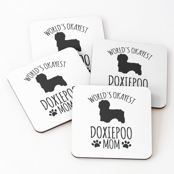Item preview, Worlds Okayest Doxiepoo Mom - Dog Mom designed and sold by kindxinn.