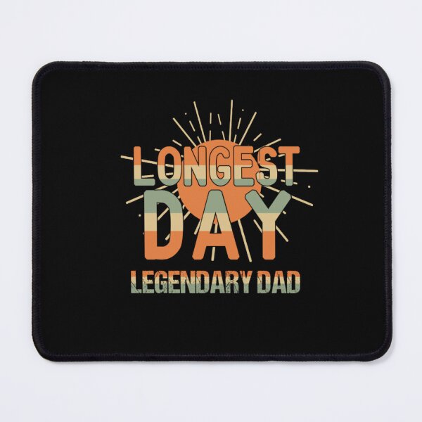 Item preview, Longest Day Legendary Dad Retro Father's Day designed and sold by Abibless1998.