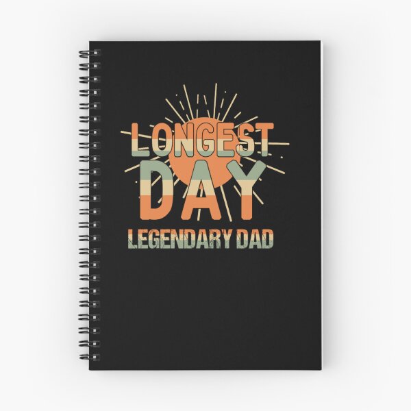 Item preview, Longest Day Legendary Dad Retro Father's Day designed and sold by Abibless1998.