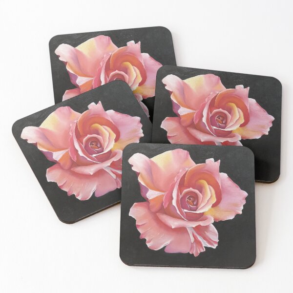 Item preview, Pink multicolor rose designed and sold by jaxlovesart.
