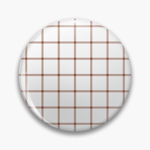 Item preview, White And Copper Mini Gingham Pattern designed and sold by pattern-archive.