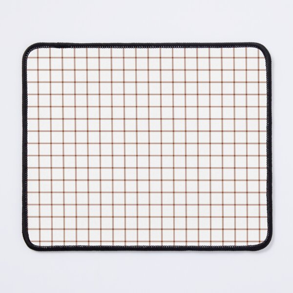 Item preview, White And Copper Mini Gingham Pattern designed and sold by pattern-archive.