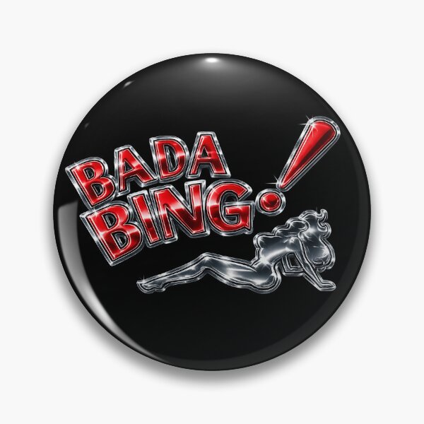 Item preview, Bada Bing (Chrome Edition) designed and sold by LockedUp.