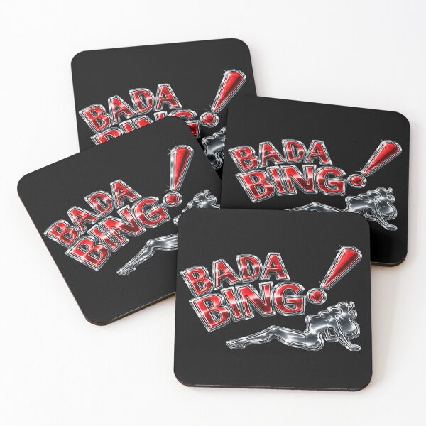Item preview, Bada Bing (Chrome Edition) designed and sold by LockedUp.