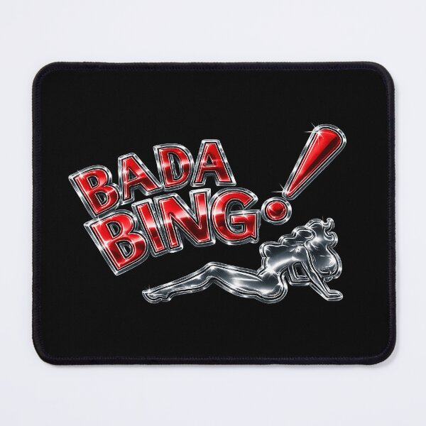 Item preview, Bada Bing (Chrome Edition) designed and sold by LockedUp.